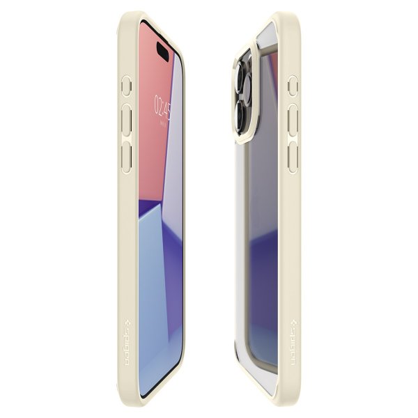 Spigen iPhone 15 Pro Max Skal Ultra Hybrid Mute Beige