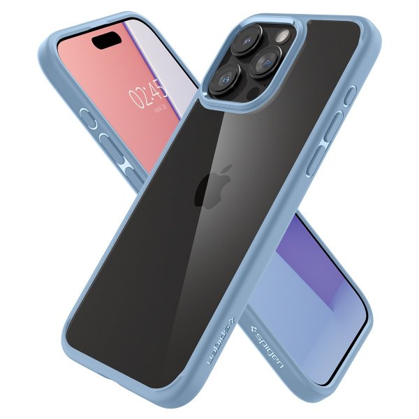 Spigen iPhone 15 Pro Max Skal Ultra Hybrid Sierra Blue