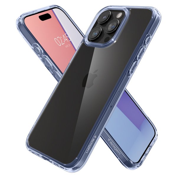 Spigen iPhone 15 Pro Max Skal Ultra Hybrid Sky Crystal
