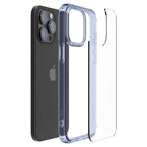 Spigen iPhone 15 Pro Max Skal Ultra Hybrid Sky Crystal