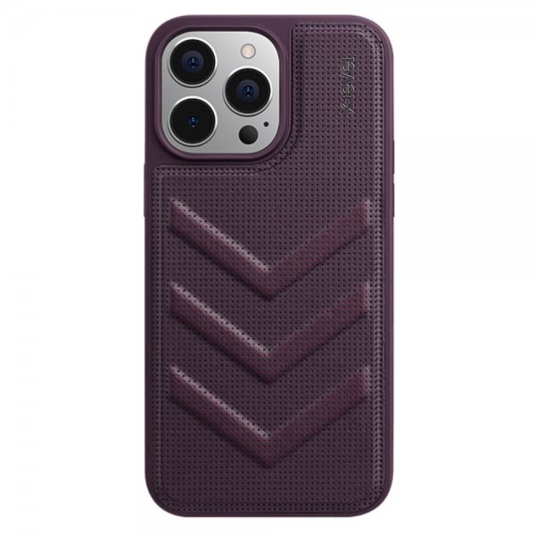 X-Level iPhone 15 Pro Max Skal V-shape Lila