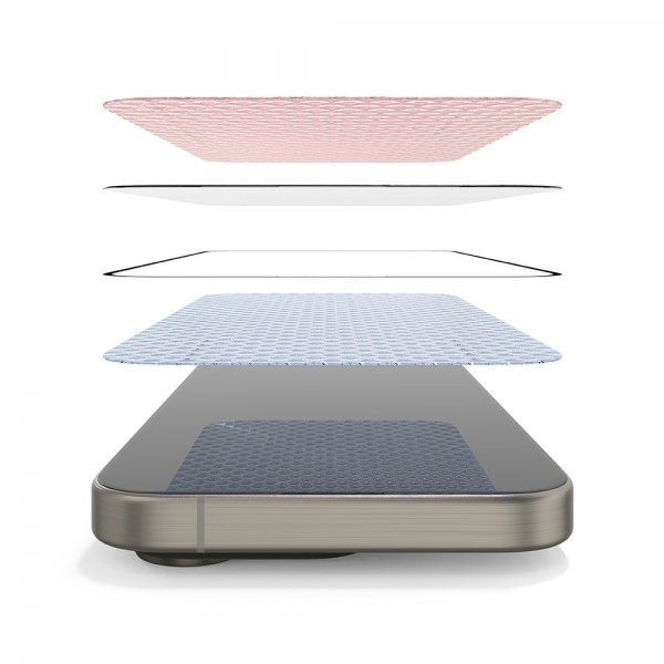 Ringke iPhone 15 Pro Max Skärmskydd Easy Slide 2-pack
