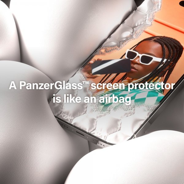 PanzerGlass iPhone 15 Pro Max Skärmskydd Ultra-Wide Fit EasyAligner