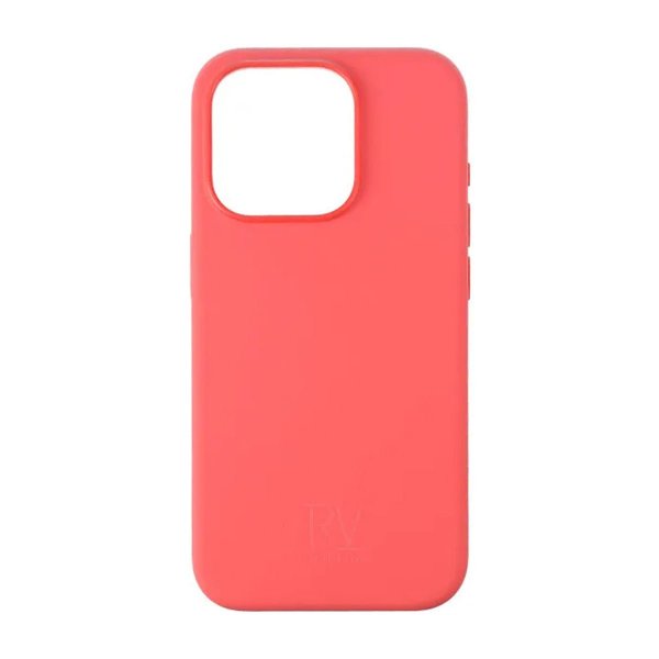 Rvelon iPhone 15 Pro Skal Silikon Röd