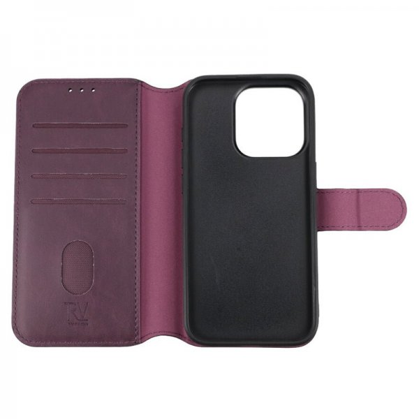 Rvelon iPhone 15 Pro Fodral Magnetiskt Avtagbart Skal Lila
