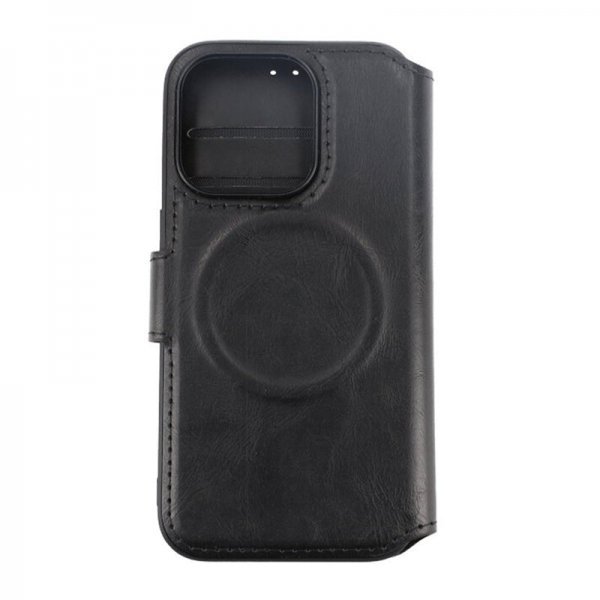 Rvelon iPhone 15 Pro Fodral 4 Kortfack MagSafe Svart