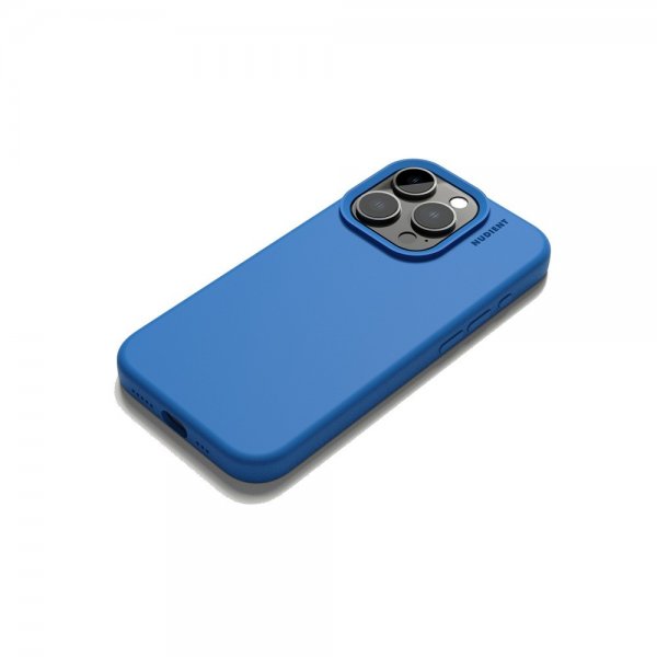 Nudient iPhone 15 Pro Skal Base Case Vibrant Blue