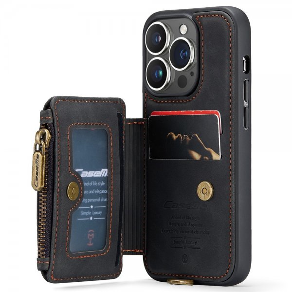 CaseMe iPhone 15 Pro Skal C20 Series Svart