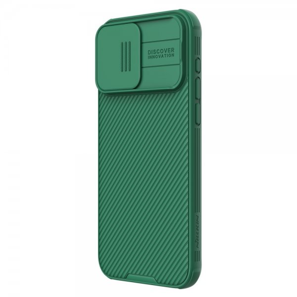 Nillkin iPhone 15 Pro Skal CamShield MagSafe Grön