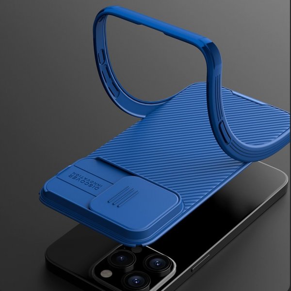 Nillkin iPhone 15 Pro Skal CamShield MagSafe Grön