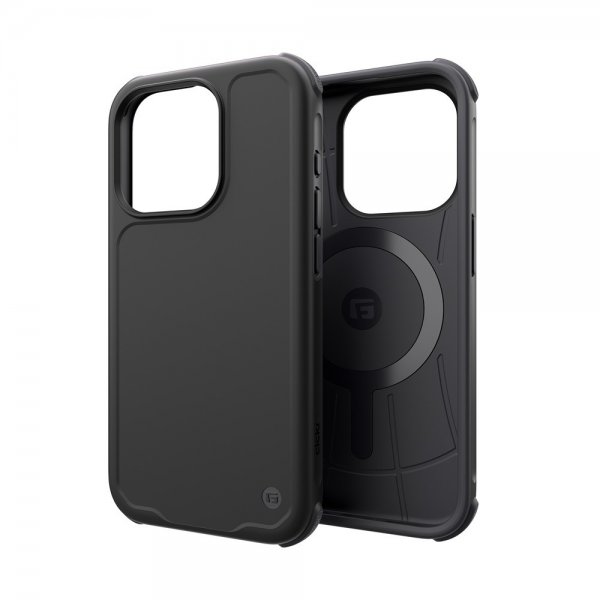 Clckr iPhone 15 Pro Skal Carbon MagSafe Svart