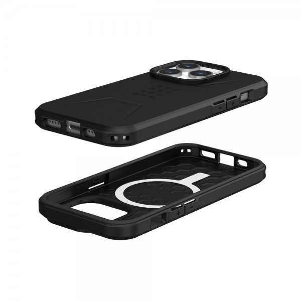 Urban Armor Gear (UAG) iPhone 15 Pro Skal Civilian MagSafe Svart