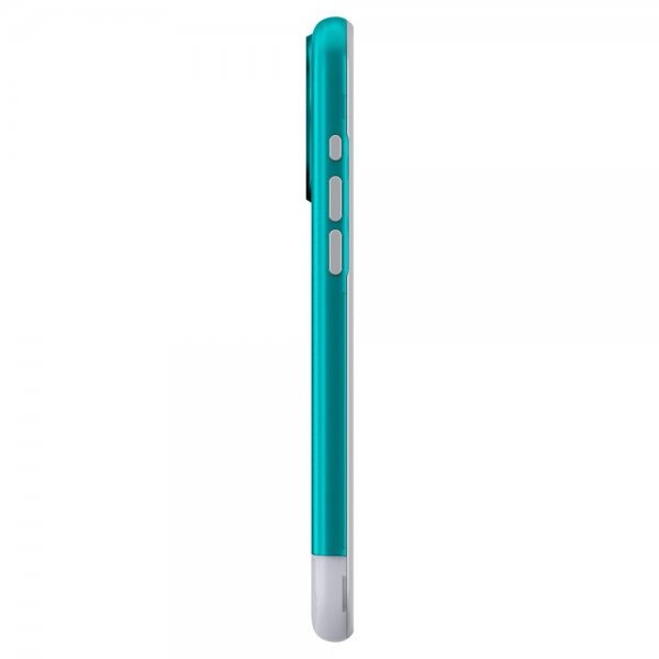 Spigen iPhone 15 Pro Skal Classic C1 MagFit Bondi Blue