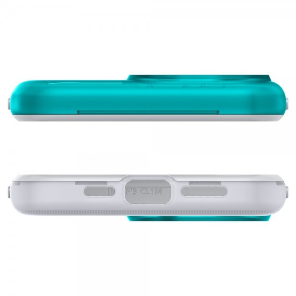 Spigen iPhone 15 Pro Skal Classic C1 MagFit Bondi Blue