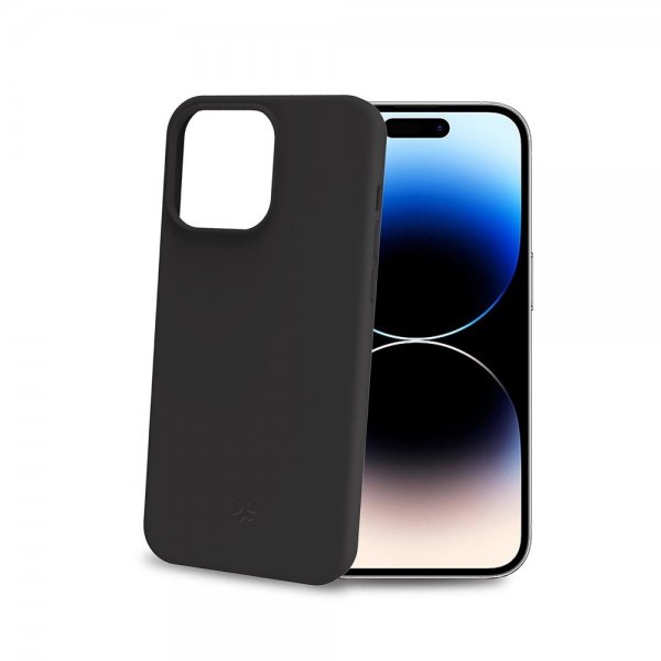 Celly iPhone 15 Pro Skal CROMO Svart
