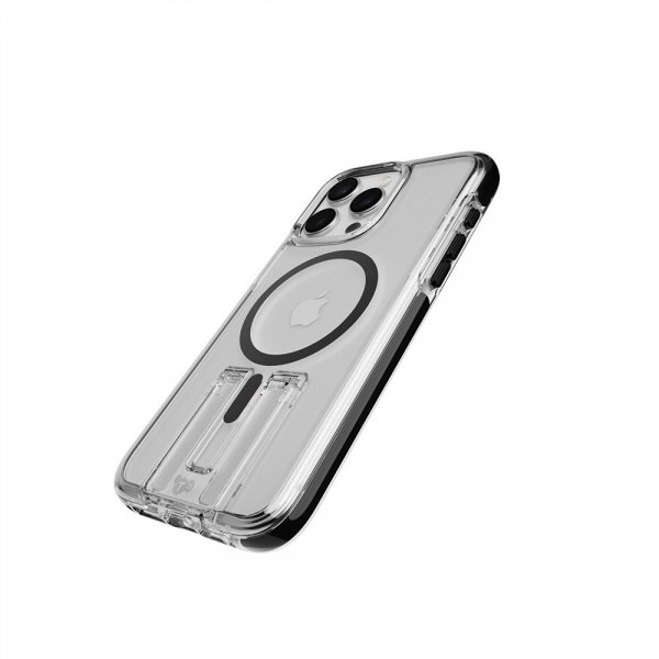 Tech21 iPhone 15 Pro Skal Evo Crystal Kick MagSafe Clear/Black