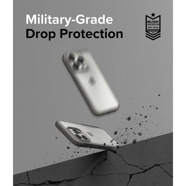 Ringke iPhone 15 Pro Skal Fusion Bold Grå