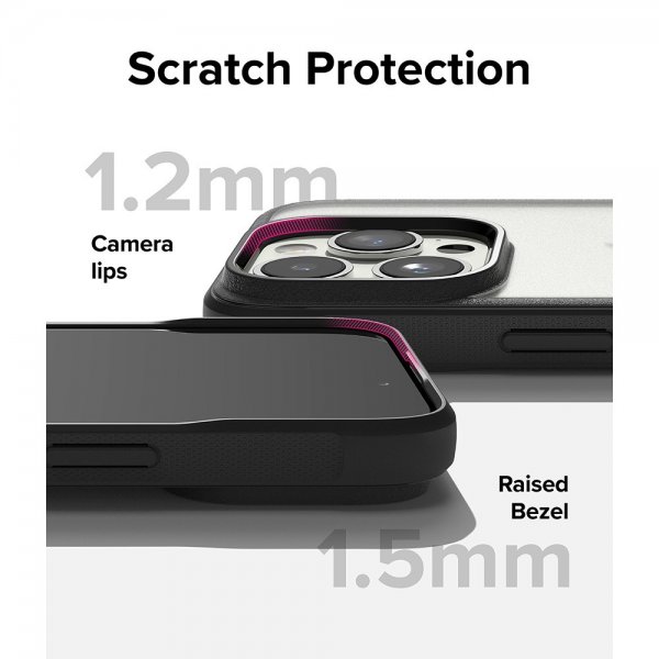 Ringke iPhone 15 Pro Skal Fusion Bold Matte Black