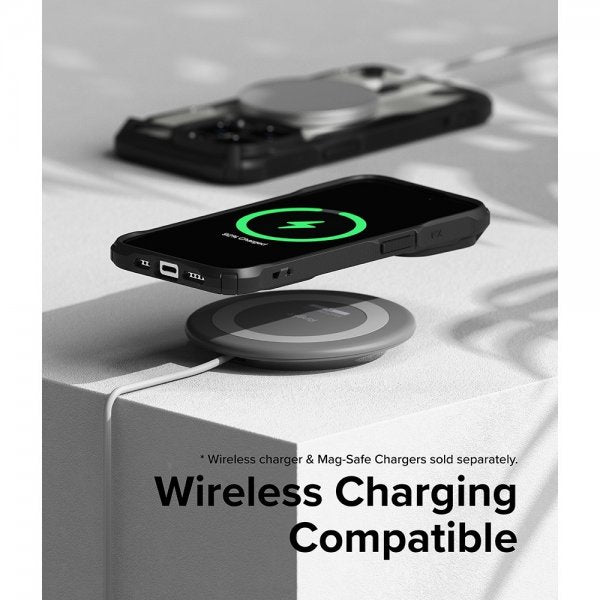 Ringke iPhone 15 Pro Skal Fusion X Magnetic Matte Black