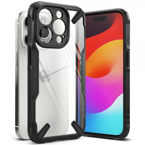 Ringke iPhone 15 Pro Skal Fusion X Svart