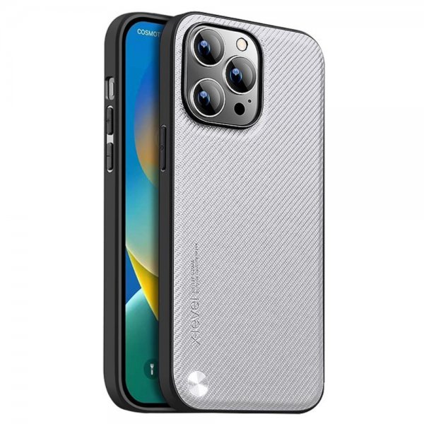 X-Level iPhone 15 Pro Skal Kevlar II Series Grå
