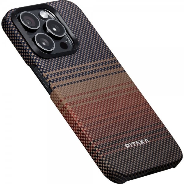 Pitaka iPhone 15 Pro Skal MagEZ Case 5 Sunset