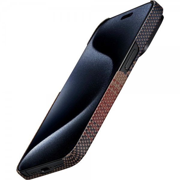 Pitaka iPhone 15 Pro Skal MagEZ Case 5 Sunset