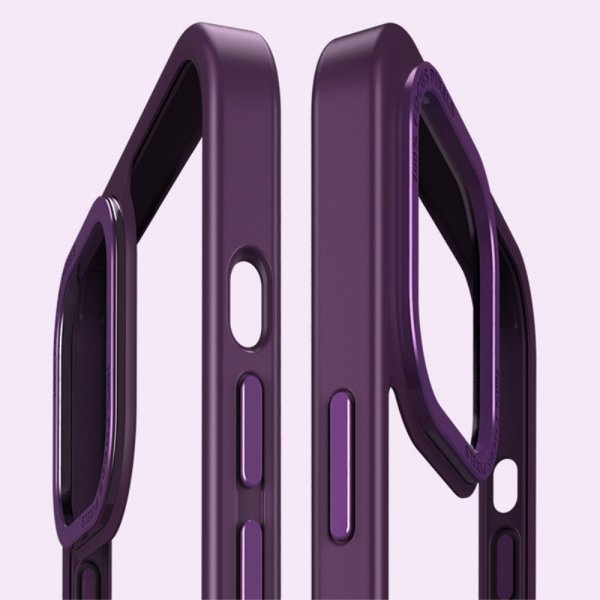 X-Level iPhone 15 Pro Skal MagSafe-ring Svart