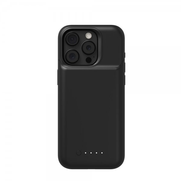 Mophie iPhone 15 Pro Skal med inbyggd Powerbank Juice Pack Svart