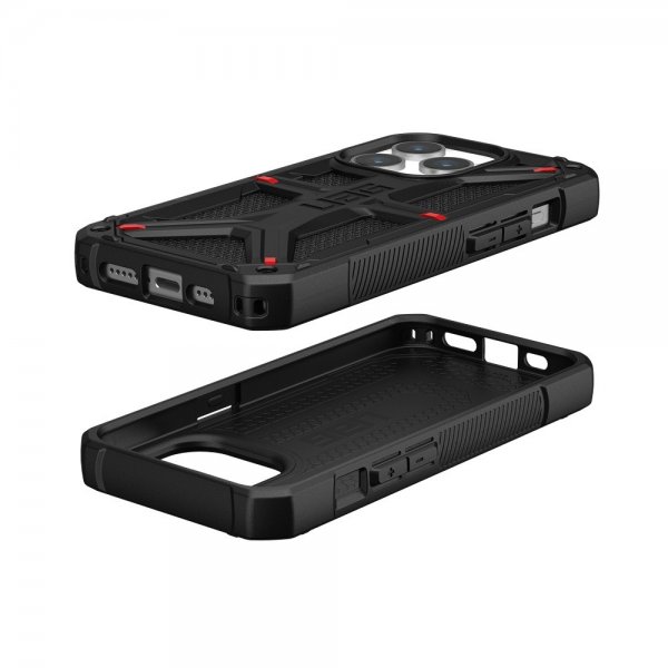 Urban Armor Gear (UAG) iPhone 15 Pro Skal Monarch Kevlar Black