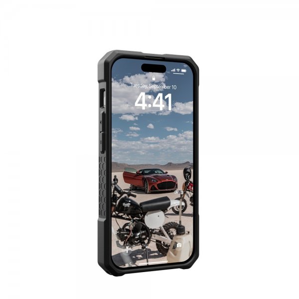 Urban Armor Gear (UAG) iPhone 15 Pro Skal Monarch Pro MagSafe Carbon Fiber