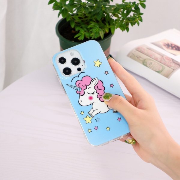 iPhone 15 Pro Skal Motiv Enhörning