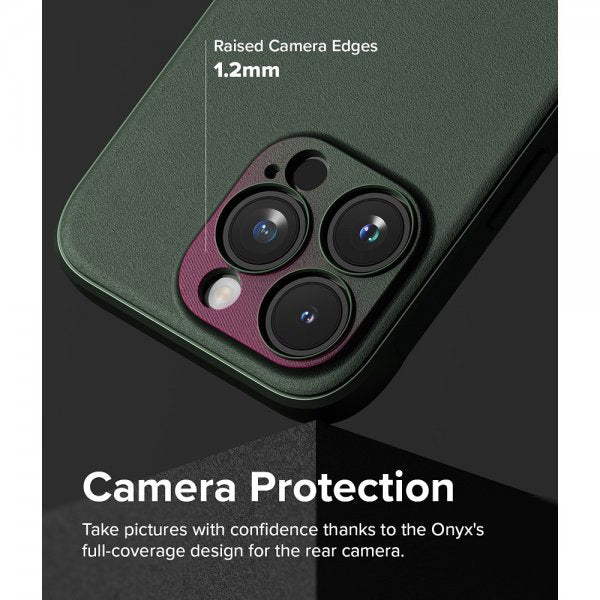 Ringke iPhone 15 Pro Skal Onyx Dark Green