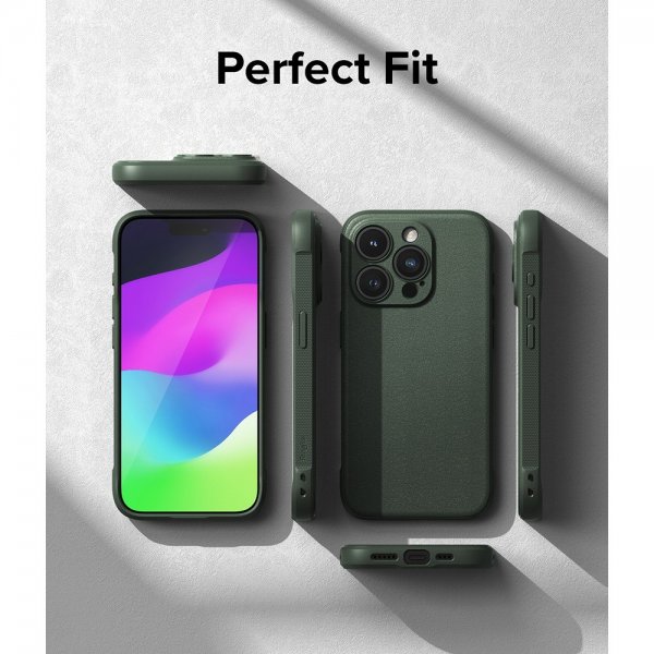 Ringke iPhone 15 Pro Skal Onyx Dark Green