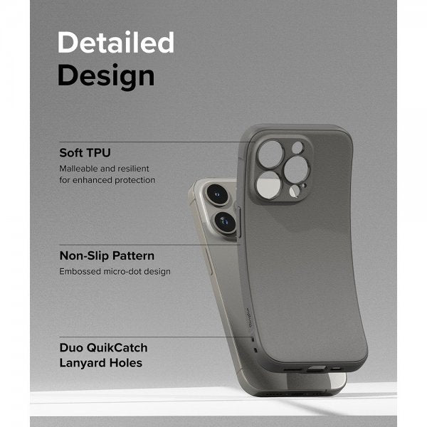 Ringke iPhone 15 Pro Skal Onyx Grå