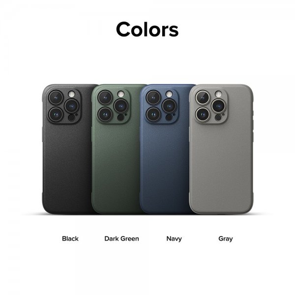 Ringke iPhone 15 Pro Skal Onyx Grå