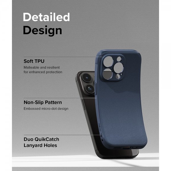Ringke iPhone 15 Pro Skal Onyx Navy