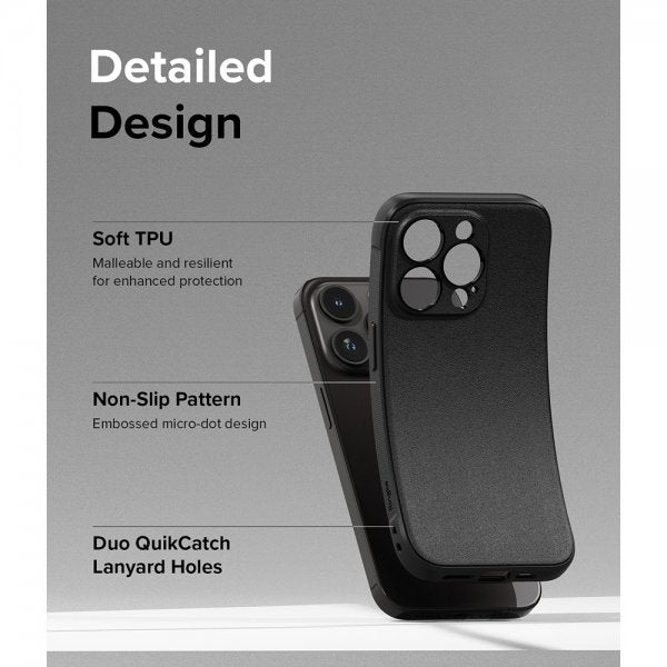 Ringke iPhone 15 Pro Skal Onyx Svart