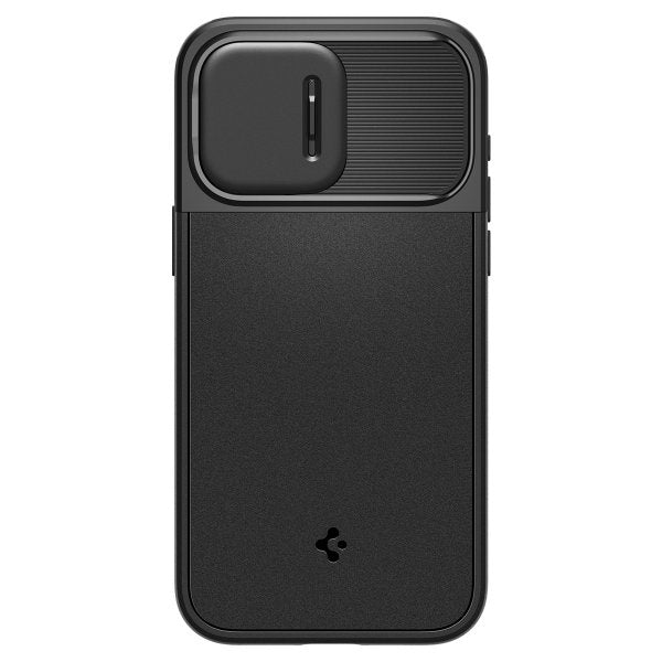 Spigen iPhone 15 Pro Skal Optik Armor MagFit Svart