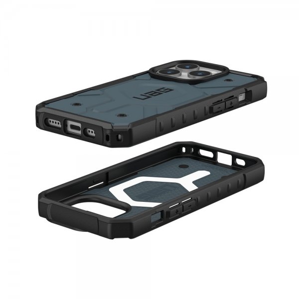 Urban Armor Gear (UAG) iPhone 15 Pro Skal Pathfinder MagSafe Cloud Blue