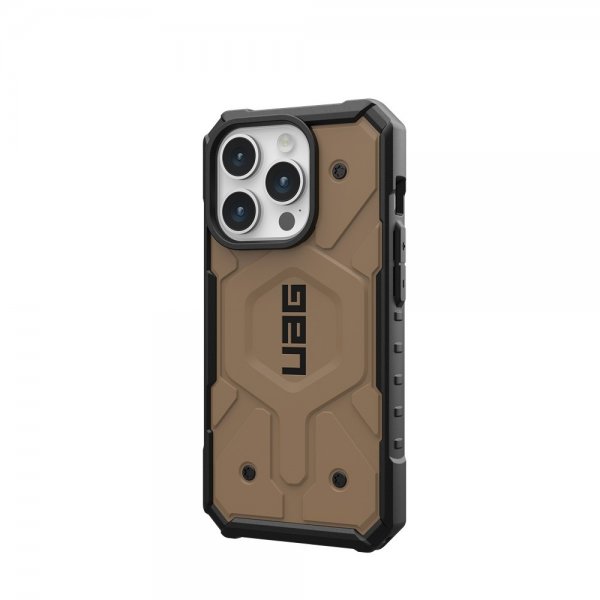 Urban Armor Gear (UAG) iPhone 15 Pro Skal Pathfinder MagSafe Dark Earth