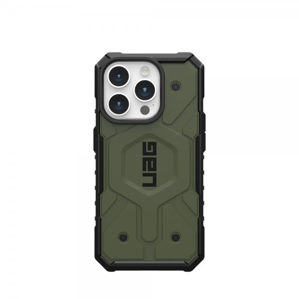 Urban Armor Gear (UAG) iPhone 15 Pro Skal Pathfinder MagSafe Olive Drab
