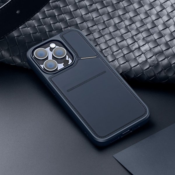 Dux Ducis iPhone 15 Pro Skal Rafi II Series MagSafe Blå