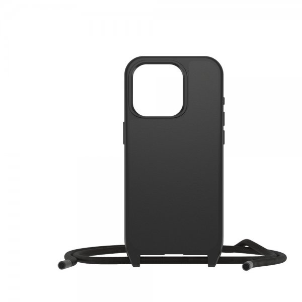 Otterbox iPhone 15 Pro Skal React Necklace MagSafe Svart