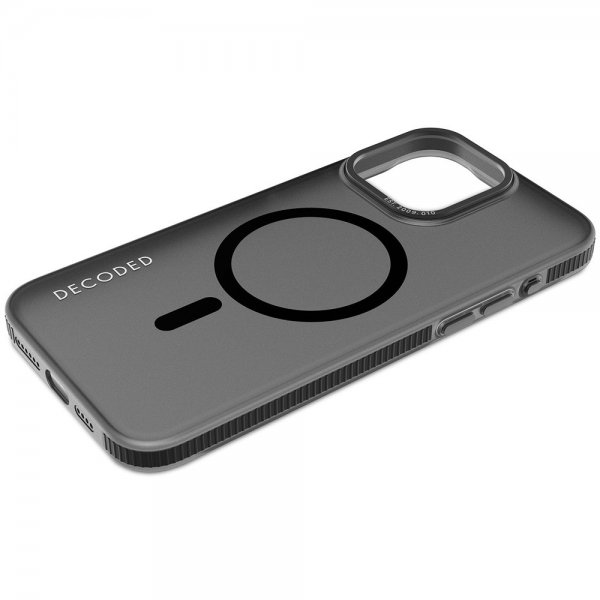 Decoded iPhone 15 Pro Skal Recycled Plastic Clear Case Transparent Svart