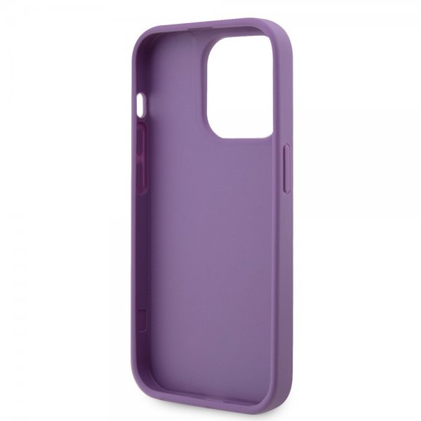 Guess iPhone 15 Pro Skal Rhinestone Lila