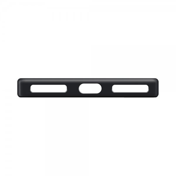 Xqisit iPhone 15 Pro Skal Silicone Case Svart