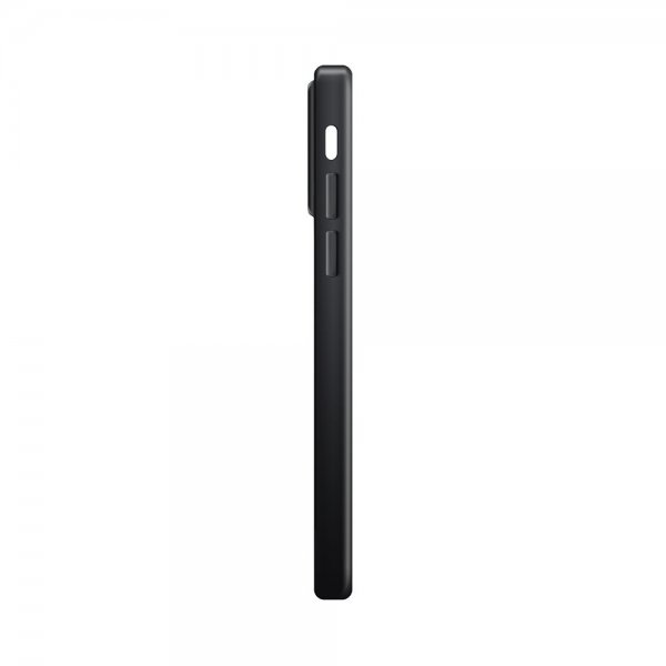 Xqisit iPhone 15 Pro Skal Silicone Case Svart