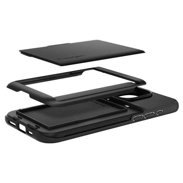 Spigen iPhone 15 Pro Skal Slim Armor CS Svart