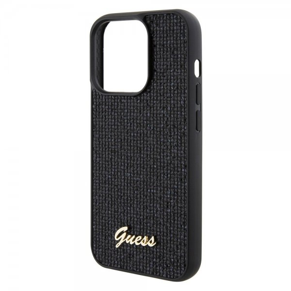 Guess iPhone 15 Pro Skal Square Mirror Svart